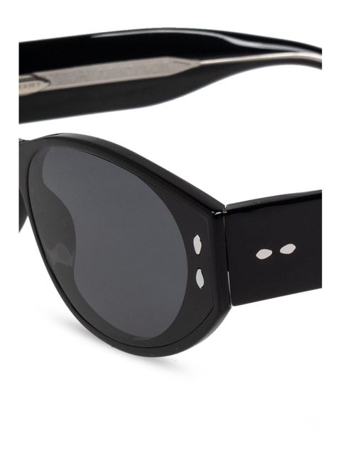 Isabel Marant Eyewear oval-frame sunglasses - Black