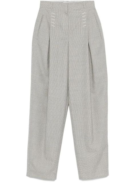 FENDI micro check trousers - Black - zdjęcie produktu nr 1