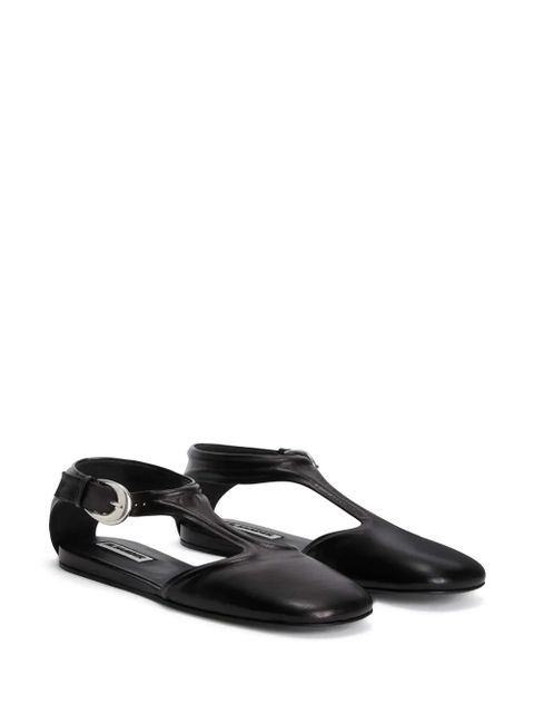 Jil Sander Mary Jane ballerina shoes - Black - zdjęcie produktu nr 2