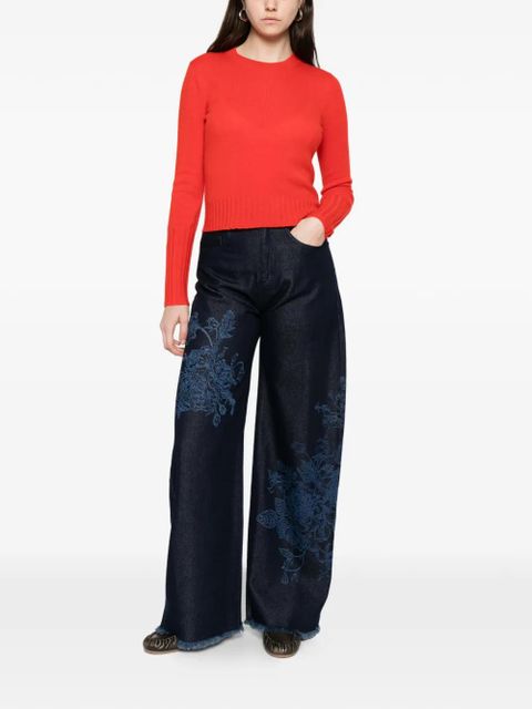 Guest In Residence crew-neck knit sweater - Red - zdjęcie produktu nr 2