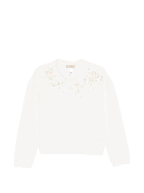 TWINSET floral-appliqué sweater - Neutrals - zdjęcie produktu nr 1