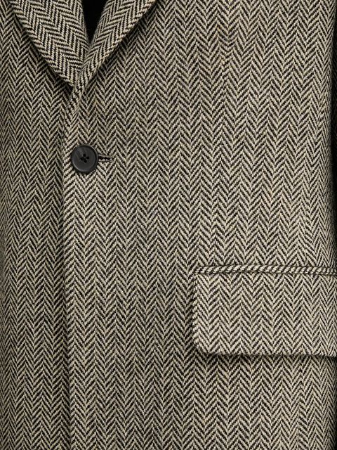 Polo Ralph Lauren płaszcz wełniany kolor szary 211966522