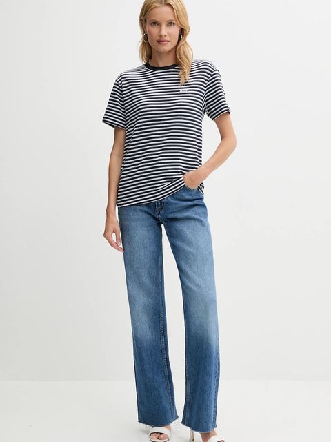 Guess t-shirt SARA damski kolor niebieski W5YP02 KCXL2 - zdjęcie produktu nr 2