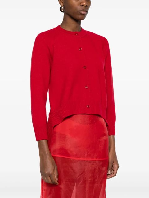 Simone Rocha open-back cardigan - Red
