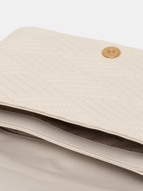 Dkny torebka skórzana kolor beżowy R44EKI05