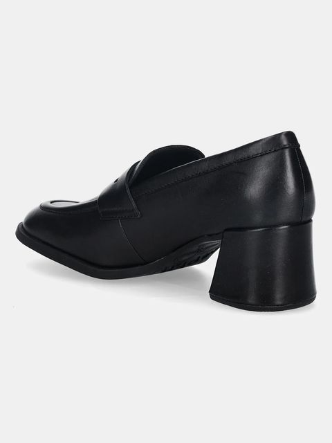 Camper czółenka skórzane Kora kolor czarny na słupku K201798-001