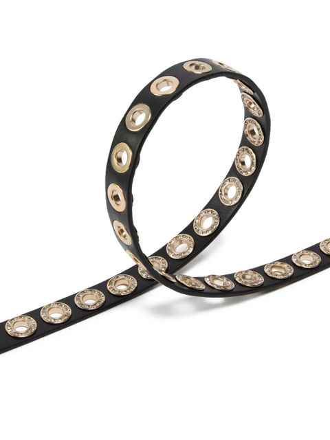 PINKO eyelet belt - Black
