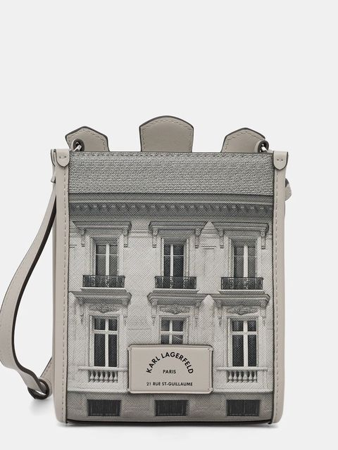 Karl Lagerfeld torebka RSG MAISON kolor szary A4W32086 - zdjęcie produktu nr 1