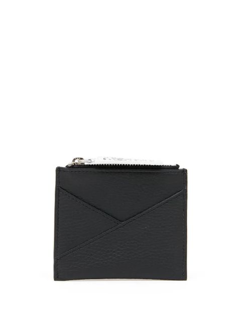 MM6 Maison Margiela Japanese 6 leather coin pouch - Black - zdjęcie produktu nr 1