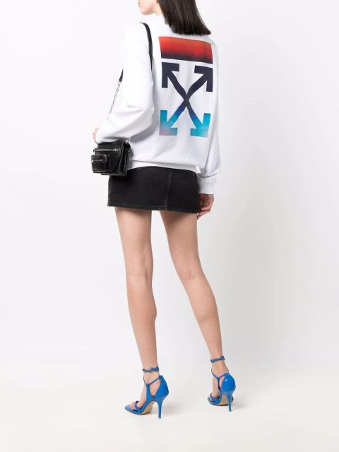 Off-White signature arrows print sweatshirt