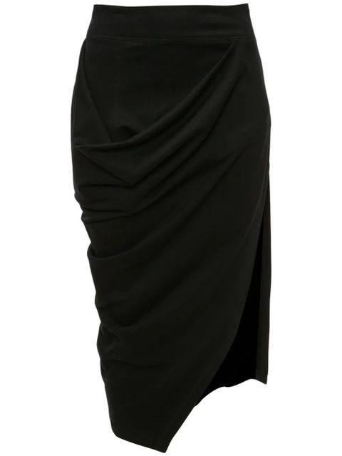 JW Anderson asymmetric draped skirt - Black - zdjęcie produktu nr 1