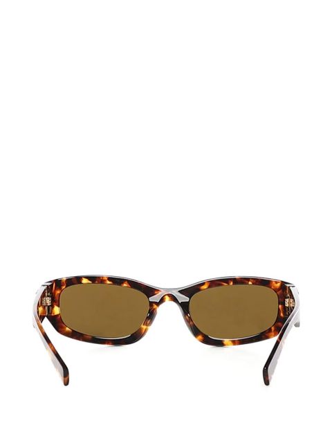 Miu Miu logo rectangle sunglasses - Brown - zdjęcie produktu nr 2