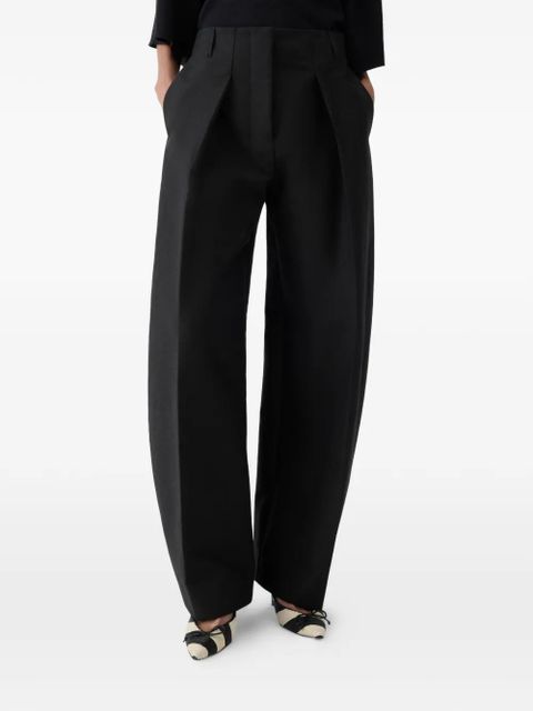 Jacquemus Ovalo palazzo pants - Black