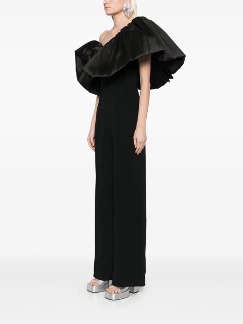 Solace London PERLA jumpsuit - Black