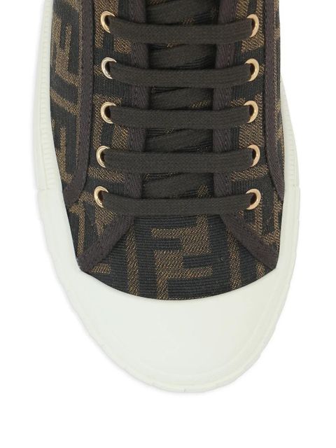 FENDI Domino sneakers - Brown