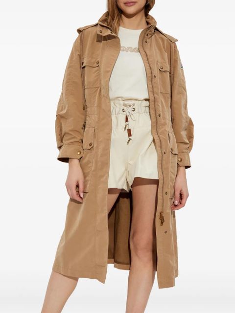 Moncler Nantes parka coat - Brown - zdjęcie produktu nr 2