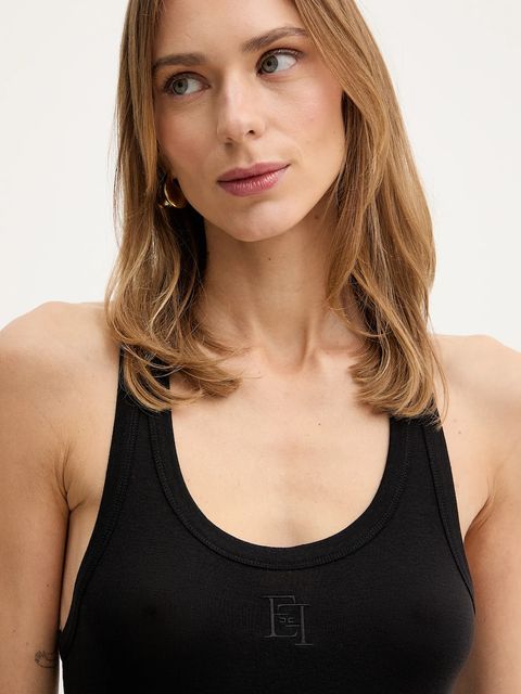 Elisabetta Franchi top z dodatkiem wełny