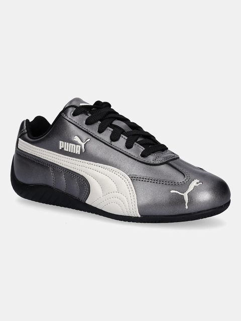 Puma sneakersy skórzane Speedcat kolor srebrny 403689 - zdjęcie produktu nr 1