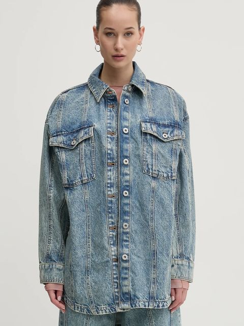 HUGO Blue koszula jeansowa - zdjęcie produktu nr 1