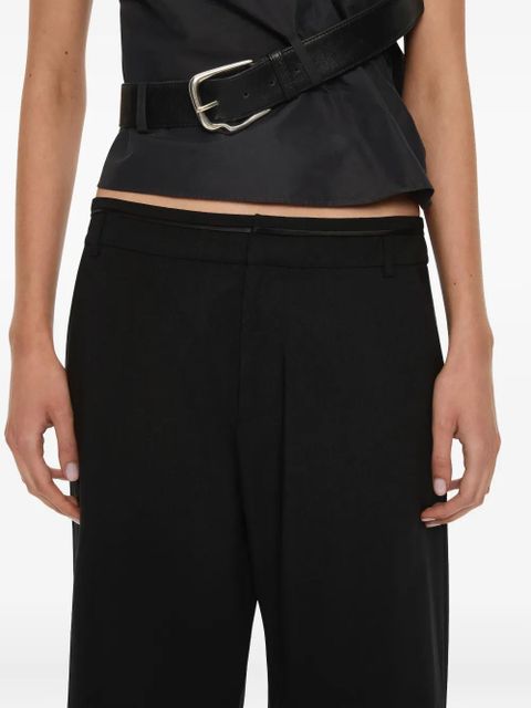 Christopher Esber Locus belted taffeta tank top - Grey