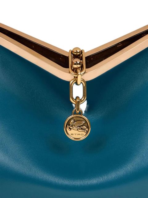 ETRO medium Vela leather tote bag - Blue - zdjęcie produktu nr 2