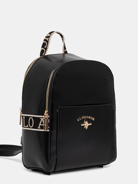 U.S. Polo Assn. plecak Heat damski kolor czarny mały gładki BEU7H8618WVP - zdjęcie produktu nr 2
