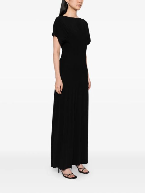 TOTEME pleated dress - Black - zdjęcie produktu nr 2