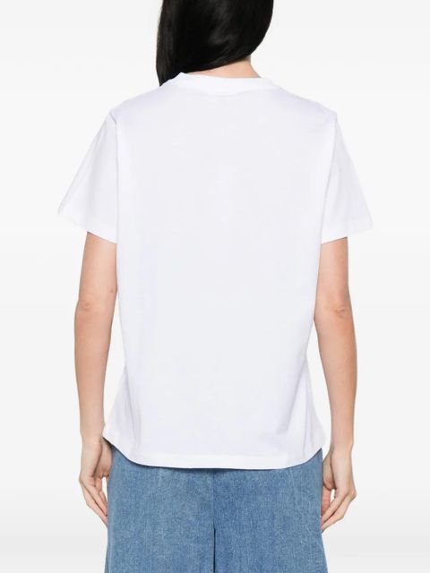 GANNI dog graphic T-shirt - White