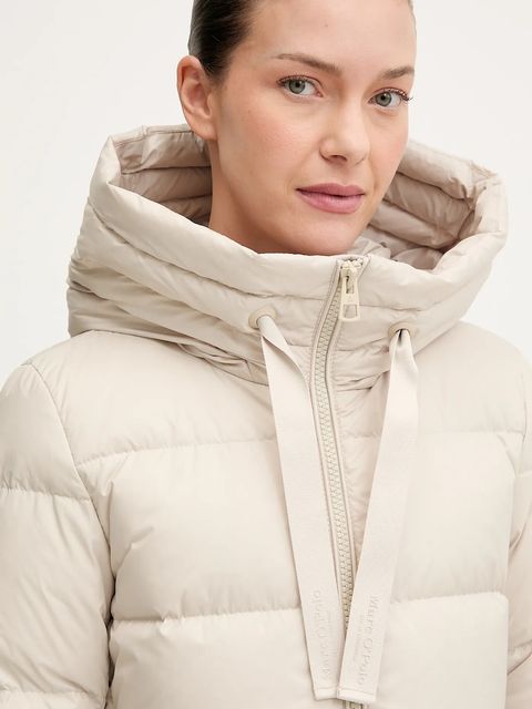 Marc O'Polo kurtka puchowa kolor beżowy 509103971099