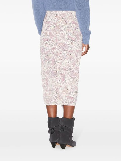 MARANT ÉTOILE Zaine skirt - Neutrals