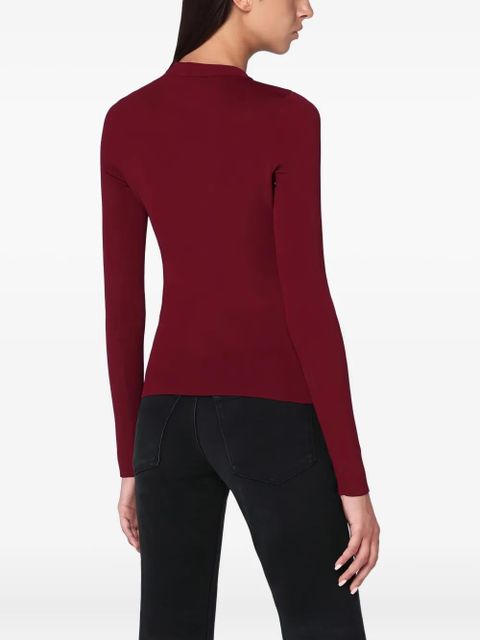 Balenciaga logo-print sweater - Red