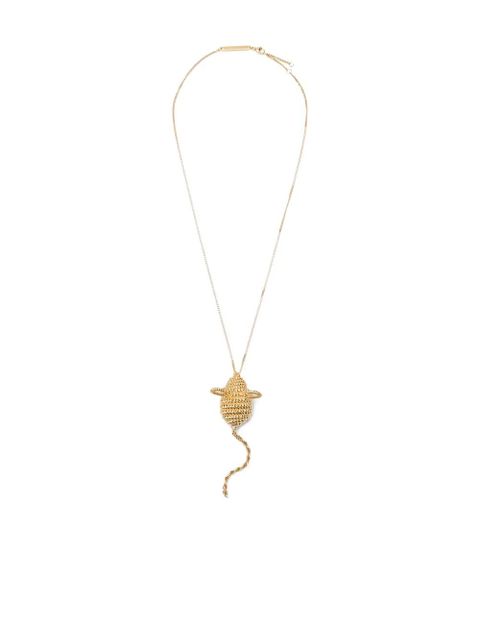 LOEWE mouse-pendant necklace - Gold - zdjęcie produktu nr 2