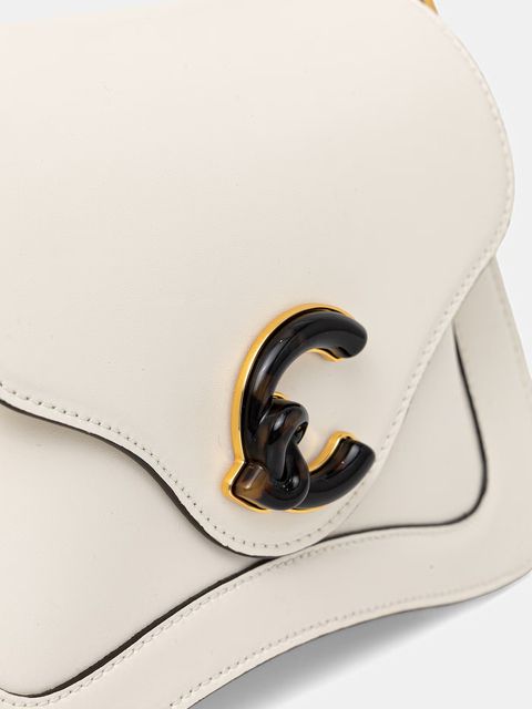 Coccinelle torebka skórzana C-ME CALF&MARB