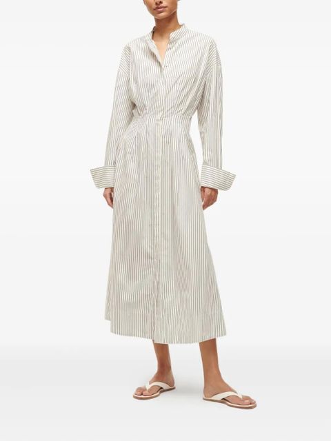 STAUD Lorenza dress - Neutrals - zdjęcie produktu nr 2
