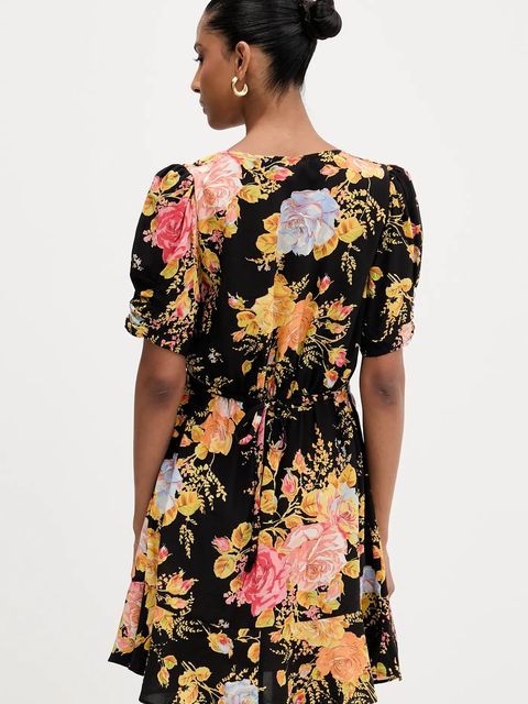 Never Fully Dressed sukienka kolor czarny mini rozkloszowana - zdjęcie produktu nr 2