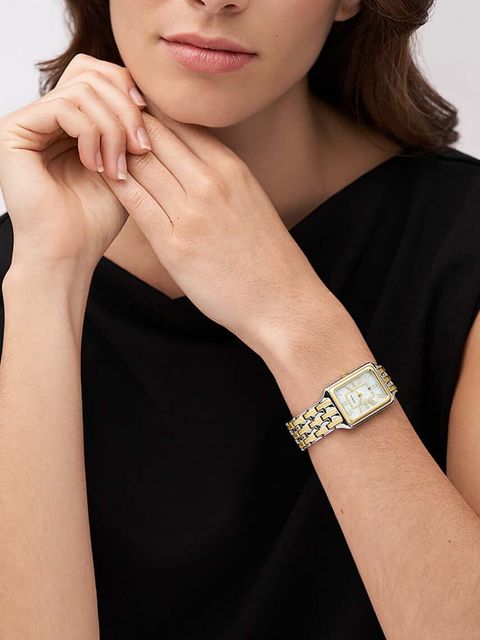 Fossil zegarek damski kolor złoty