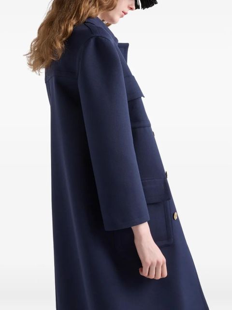 Prada double-breasted coat - Blue - zdjęcie produktu nr 2