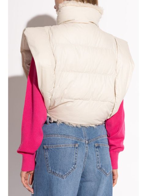 MARANT ÉTOILE Hoodiali reversible vest - Neutrals