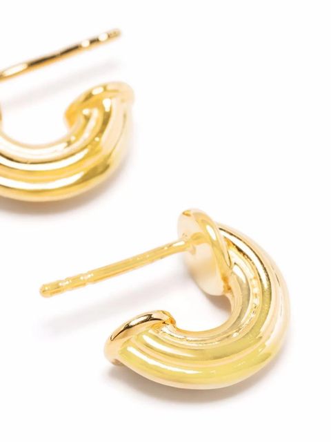 Missoma ridge hoop huggies - Gold