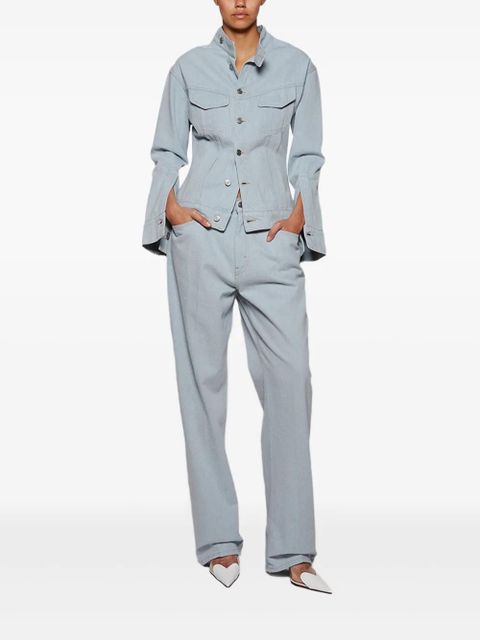 Victoria Beckham kick-pocket jeans - Blue - zdjęcie produktu nr 2