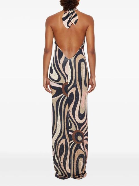 PUCCI marmo-print dress - Black