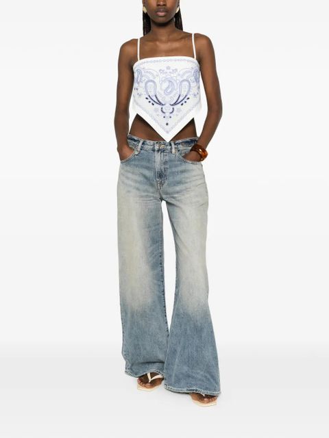 Self-Portrait tie top - White - zdjęcie produktu nr 2