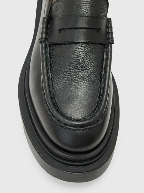 AllSaints mokasyny skórzane Beth Lthr Loafer
