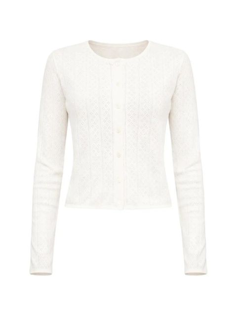 Reformation Ari cardigan - Neutrals - zdjęcie produktu nr 1