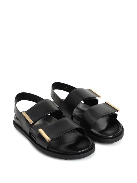 Tod's leather sandals - Black