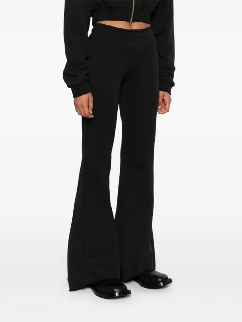 ENTIRE STUDIOS flared track pants - Black