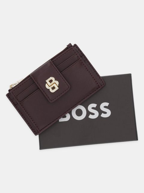 BOSS portfel damski kolor bordowy 50552234 - zdjęcie produktu nr 2