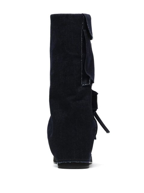 The Attico Robin boots - Blue