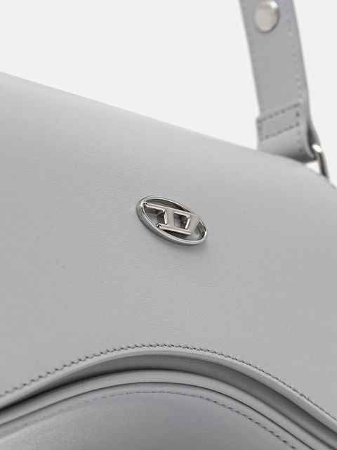 Diesel torebka skórzana PLAY PLAY CROSSBODY cross body kolor niebieski X10221.PR227