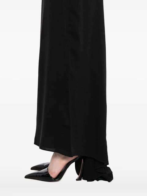 TOM FORD ruffled silk skirt - Black